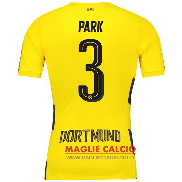 maglietta borussia dortmund 2017-2018 park 3 prima